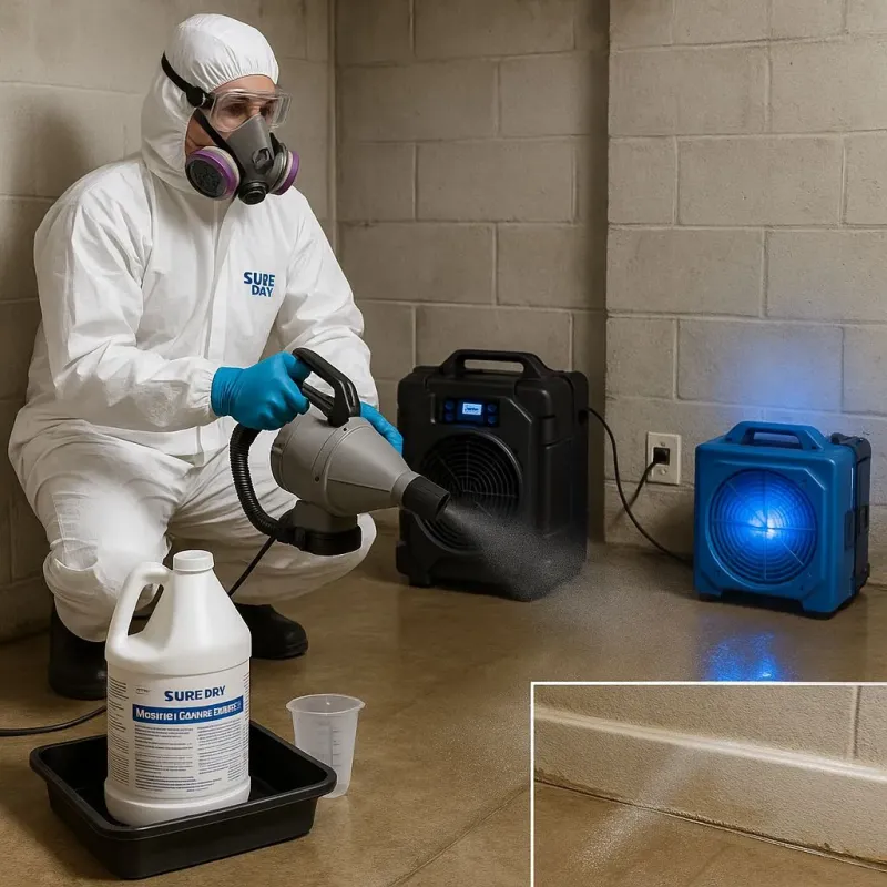 Sanitization and Odor Removal process in Aldine, TX