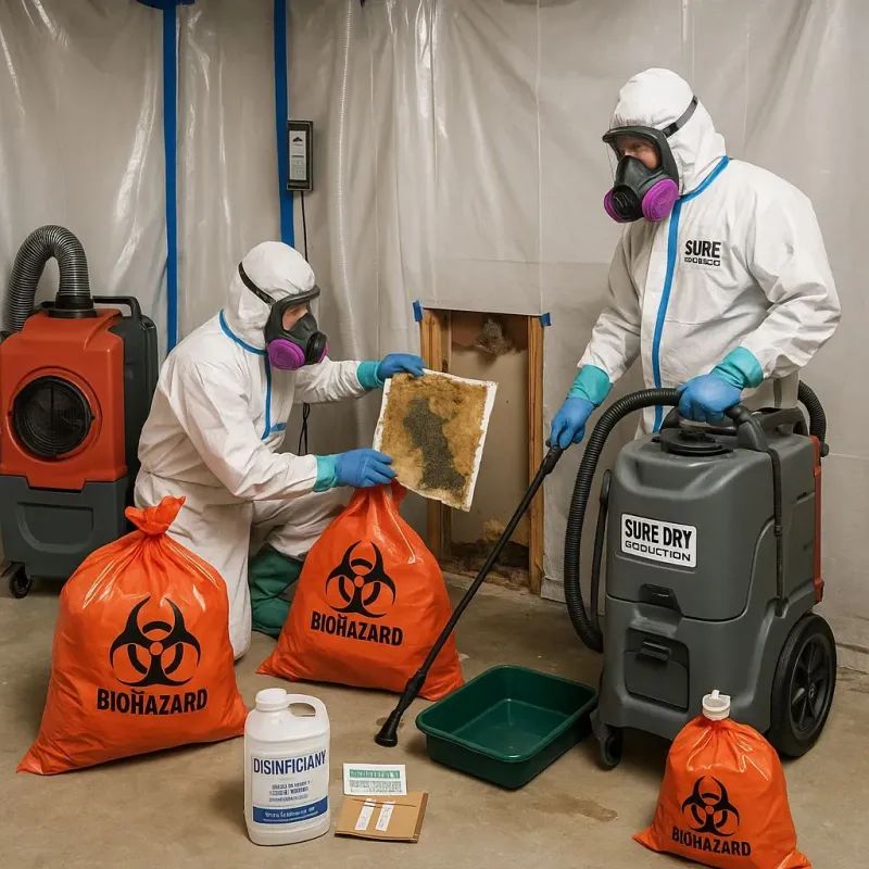 Contaminated Water Handling Protocols process in Aldine, TX