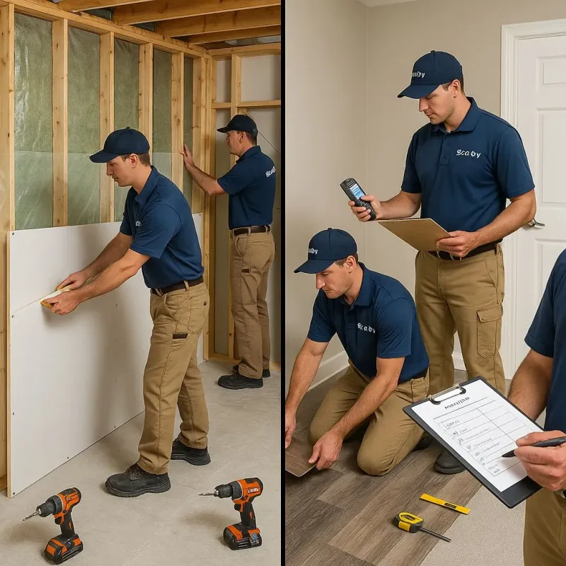 Repairs and Reconstruction process in Aldine, TX