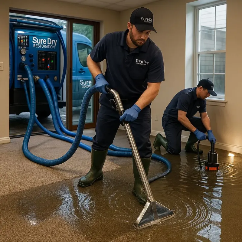 Water Extraction and Removal process in Aldine, TX